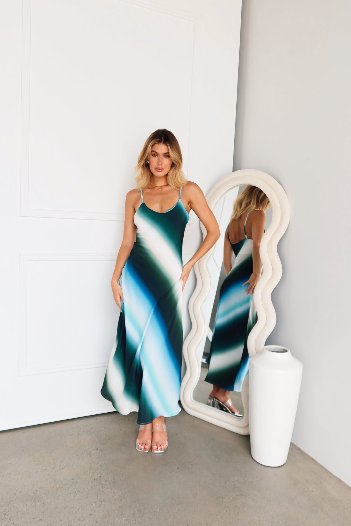 Celestite Maxi Dress | Blue - Sol + Sand
