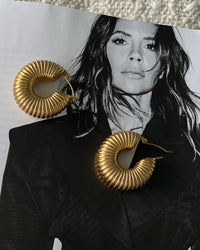 Coco Hoops | 18K Gold Plated - Sol + Sand